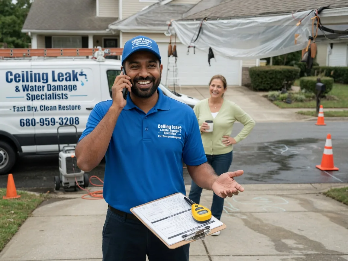 Ceiling Leak Cleanup Netcong, NJ FAQs
